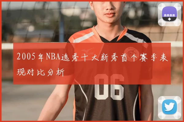 2005年NBA选秀十大新秀首个赛季表现对比分析