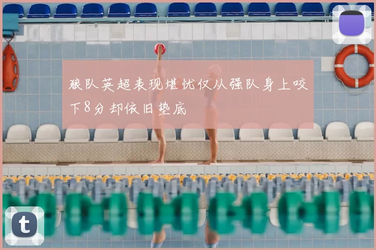 狼队英超表现堪忧仅从强队身上咬下8分却依旧垫底
